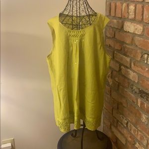 New with tags! Lime green tank!